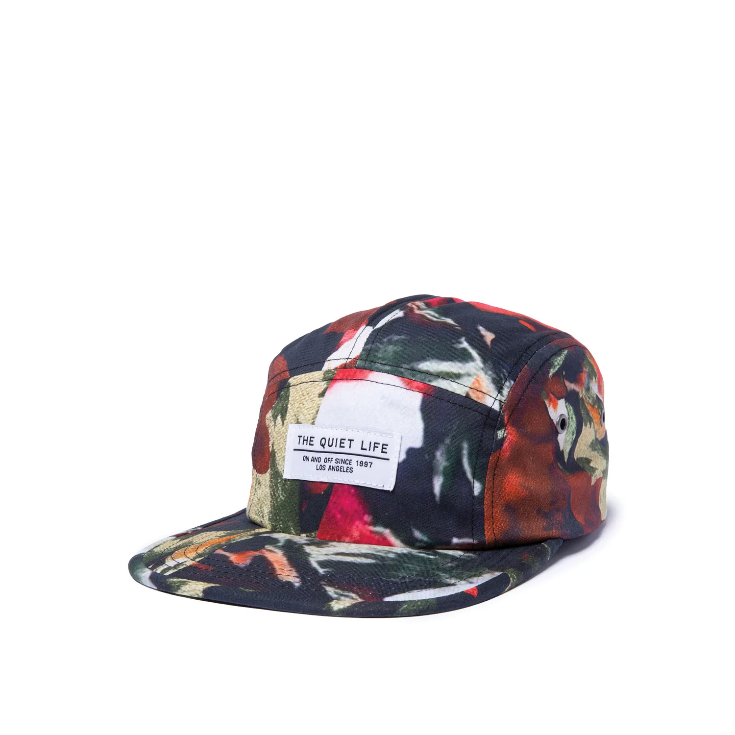 The Quiet Life Rose 5 Panel Camper Hat, floral - Image 2
