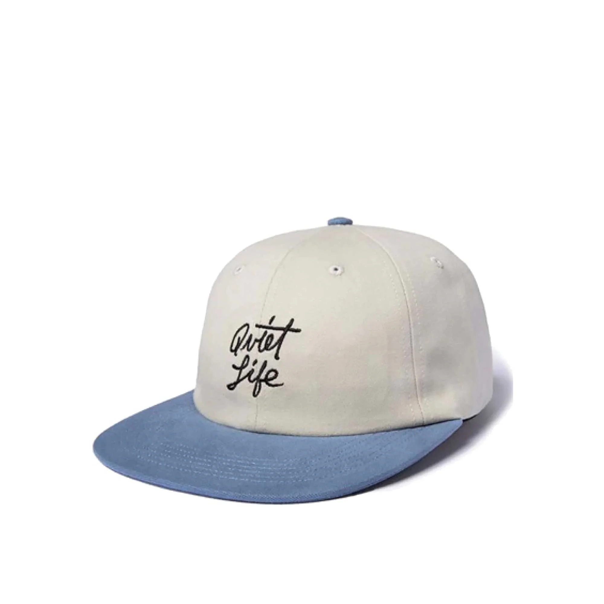 The Quiet Life Script Polo Hat - Made In Usa, Stone/Slate