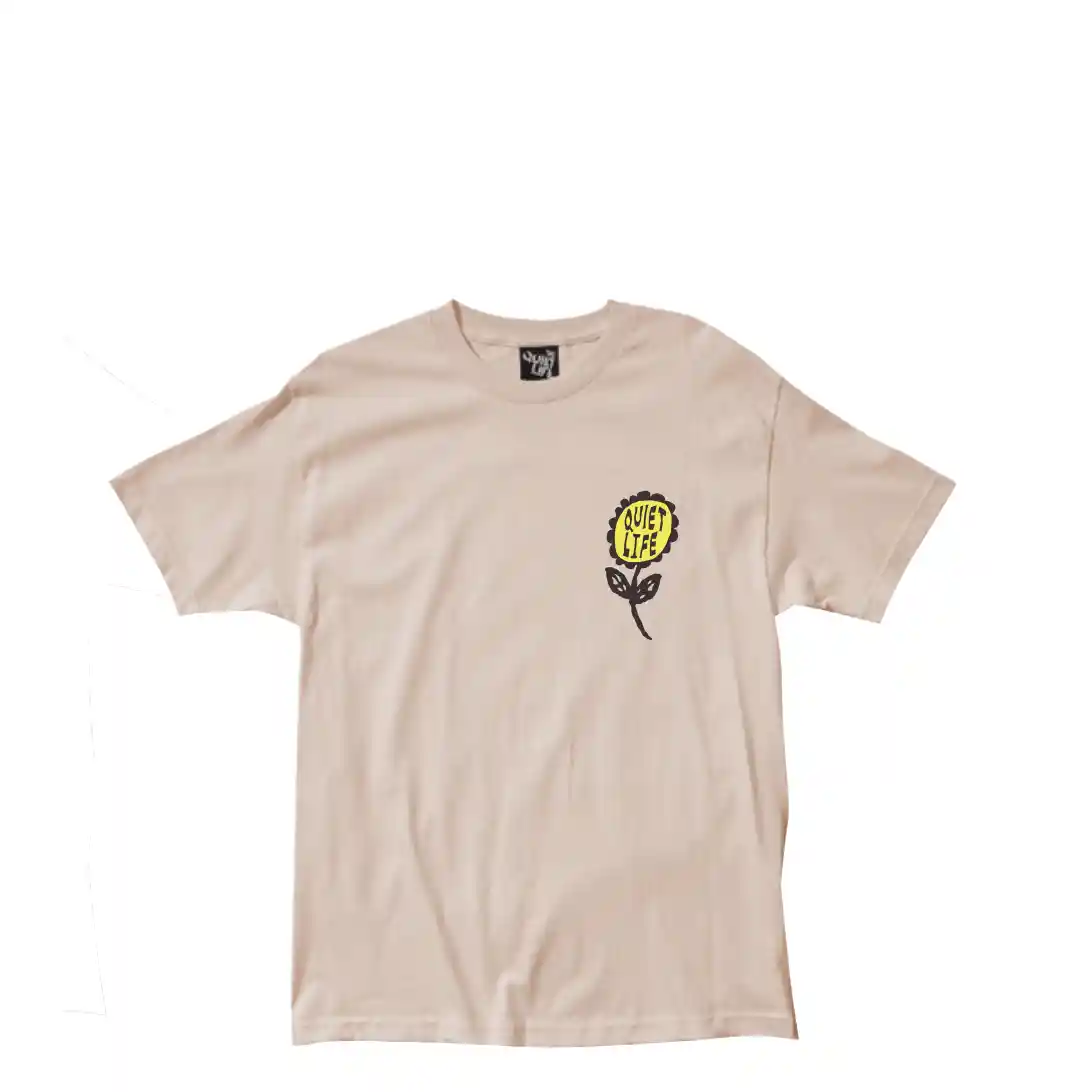 The Quiet Life Smell The Flowers Tee, sand - Image 2