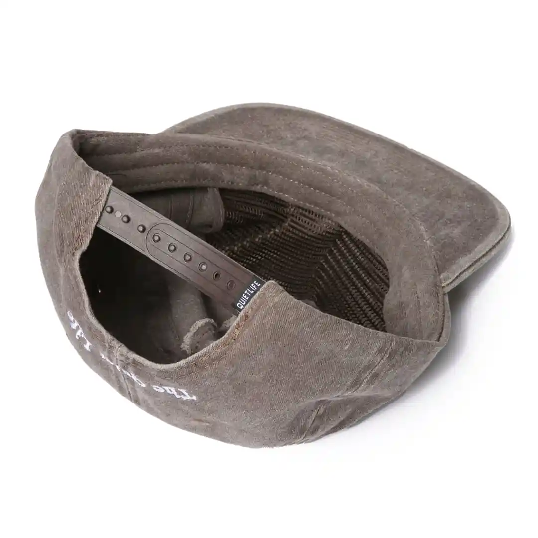 The Quiet Life Something In The Silence Unstructured Snapback Hat, vintage black - Image 4