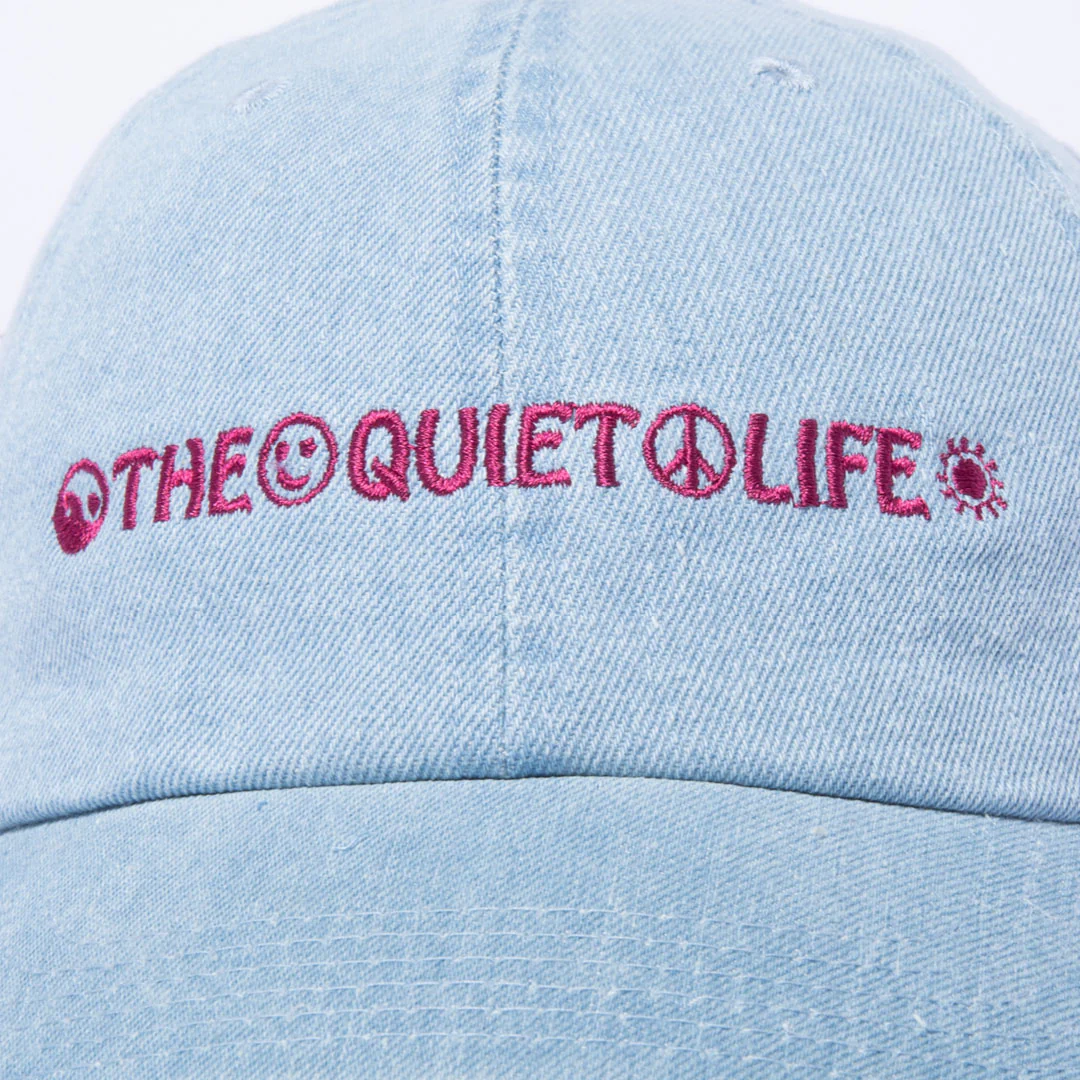 The Quiet Life Symbols Dad Hat, light denim - Image 2