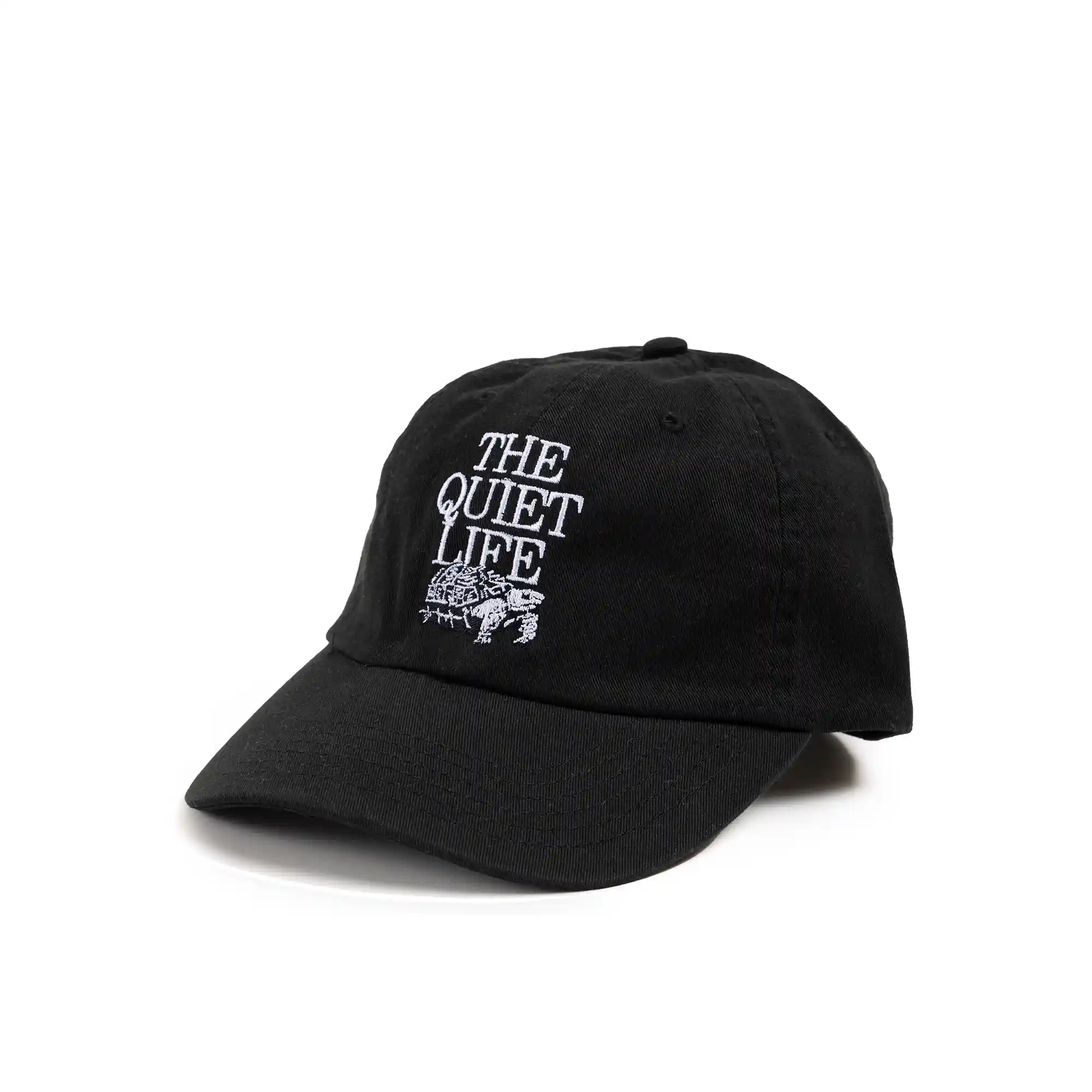 The Quiet Life Turtle Dad Hat, black