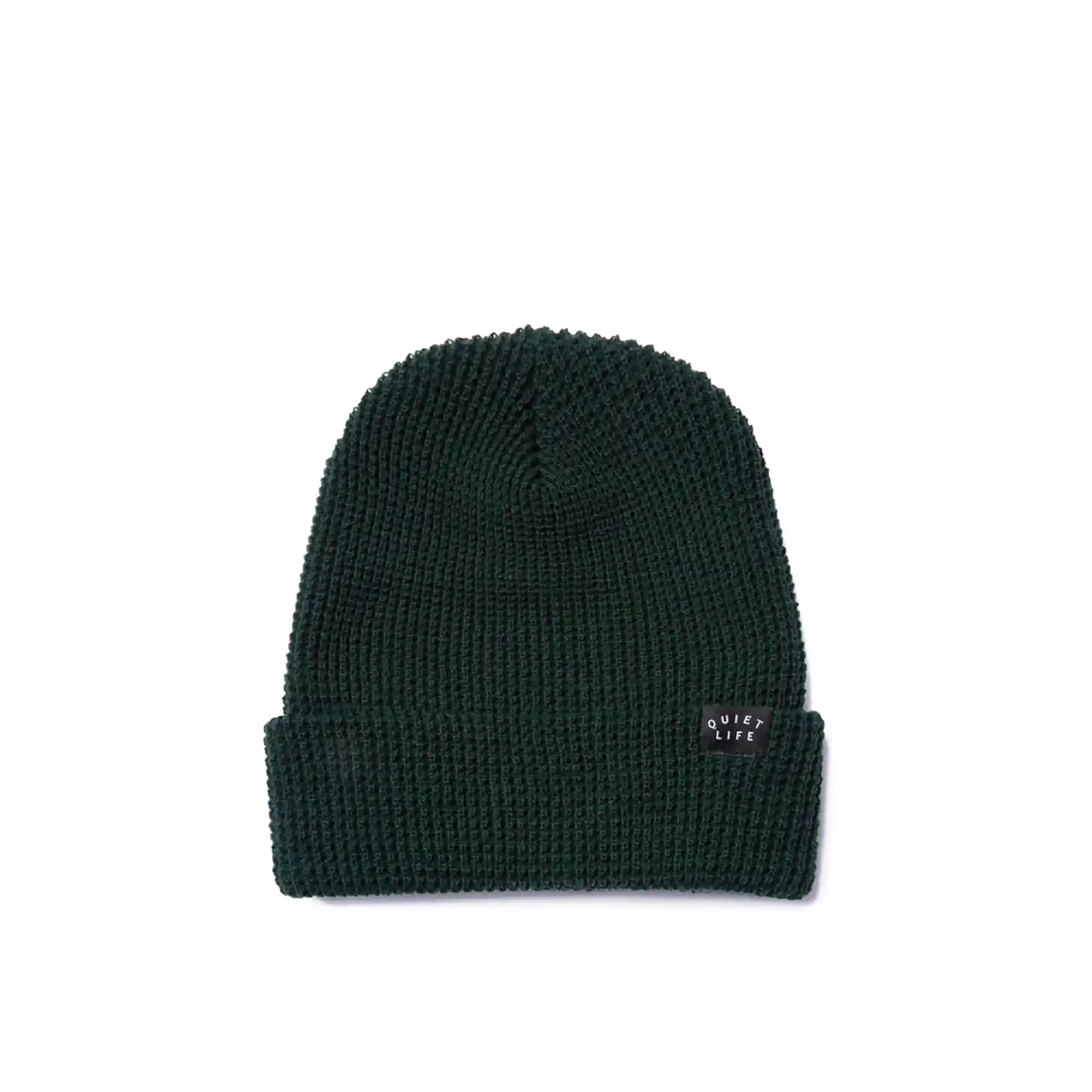 The Quiet Life Waffle Beanie, forest