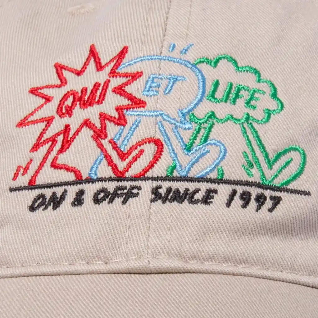 The Quiet Life Walking Bubble Dad Hat, tan - Image 2