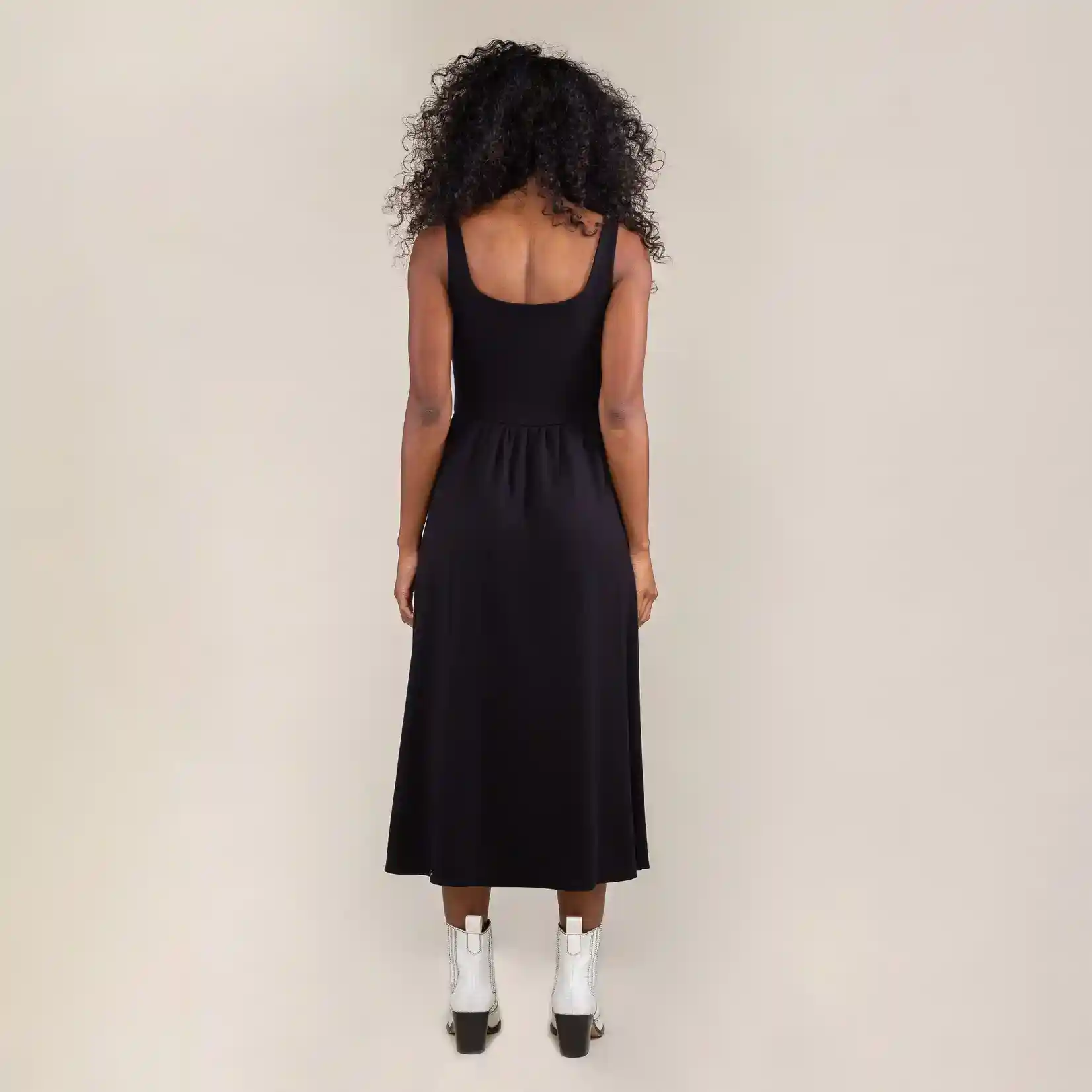 Womens Tomo Arches Dress, black - Image 2
