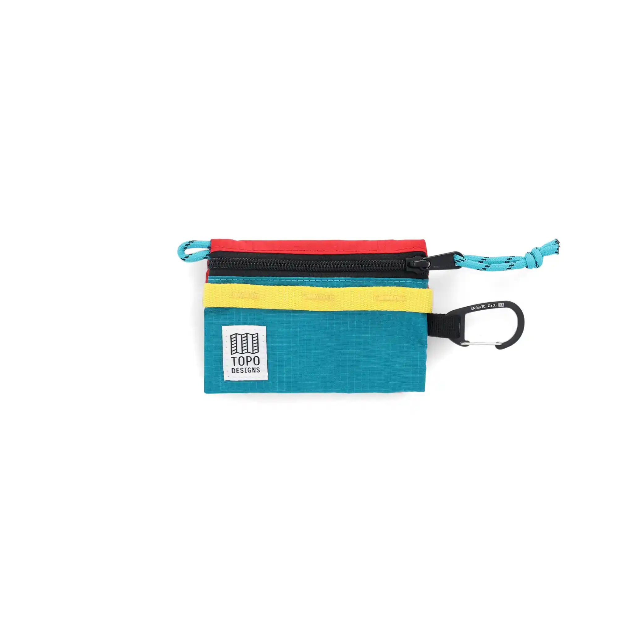 Topo Designs ACC Bag Micro - Mountain, red/turquoise