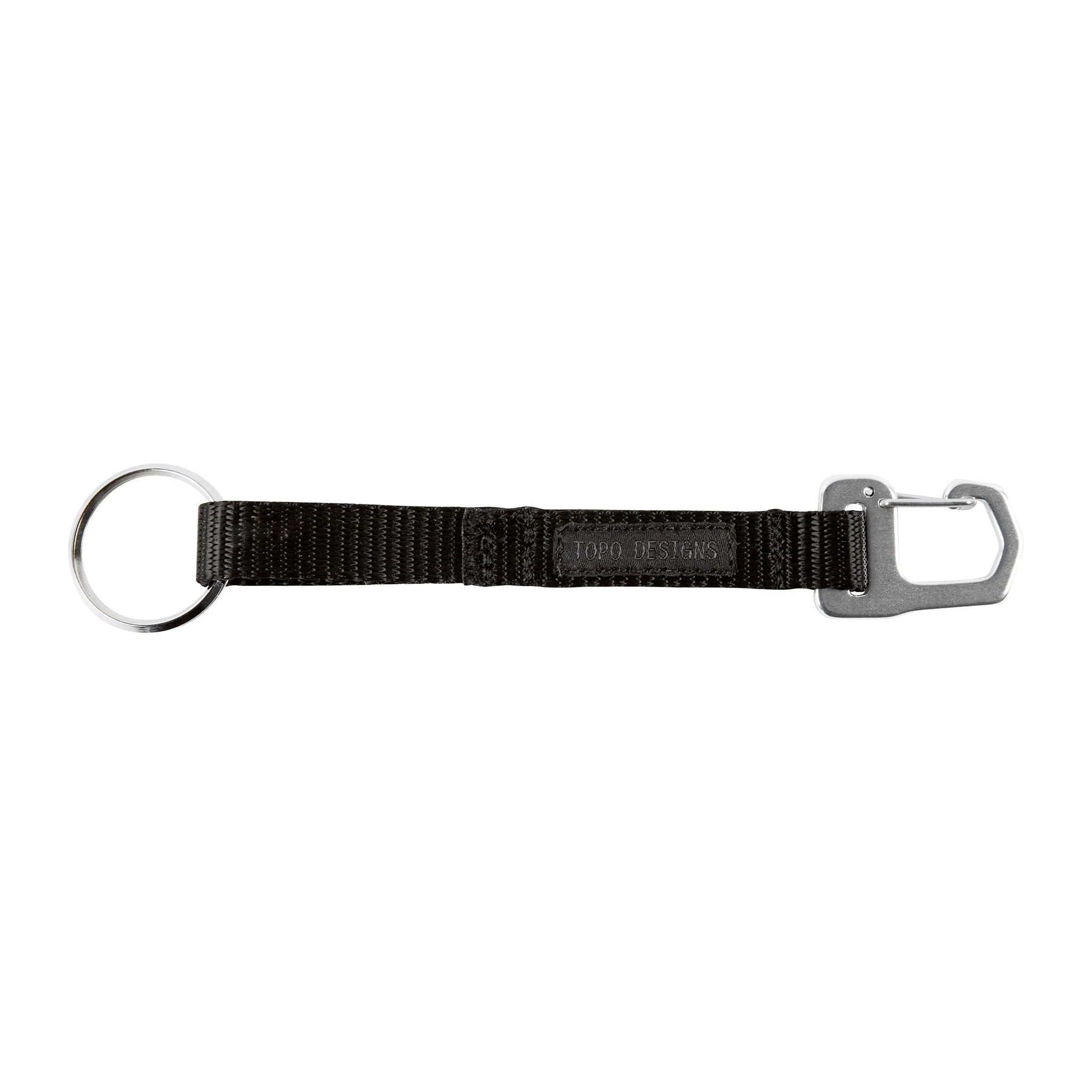 Topo Designs key clip, black