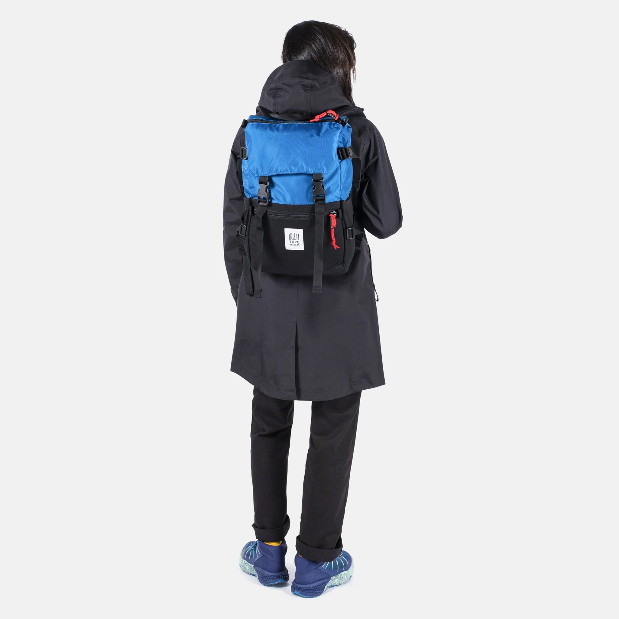Topo Designs Rover pack, turquoise/red - Image 7