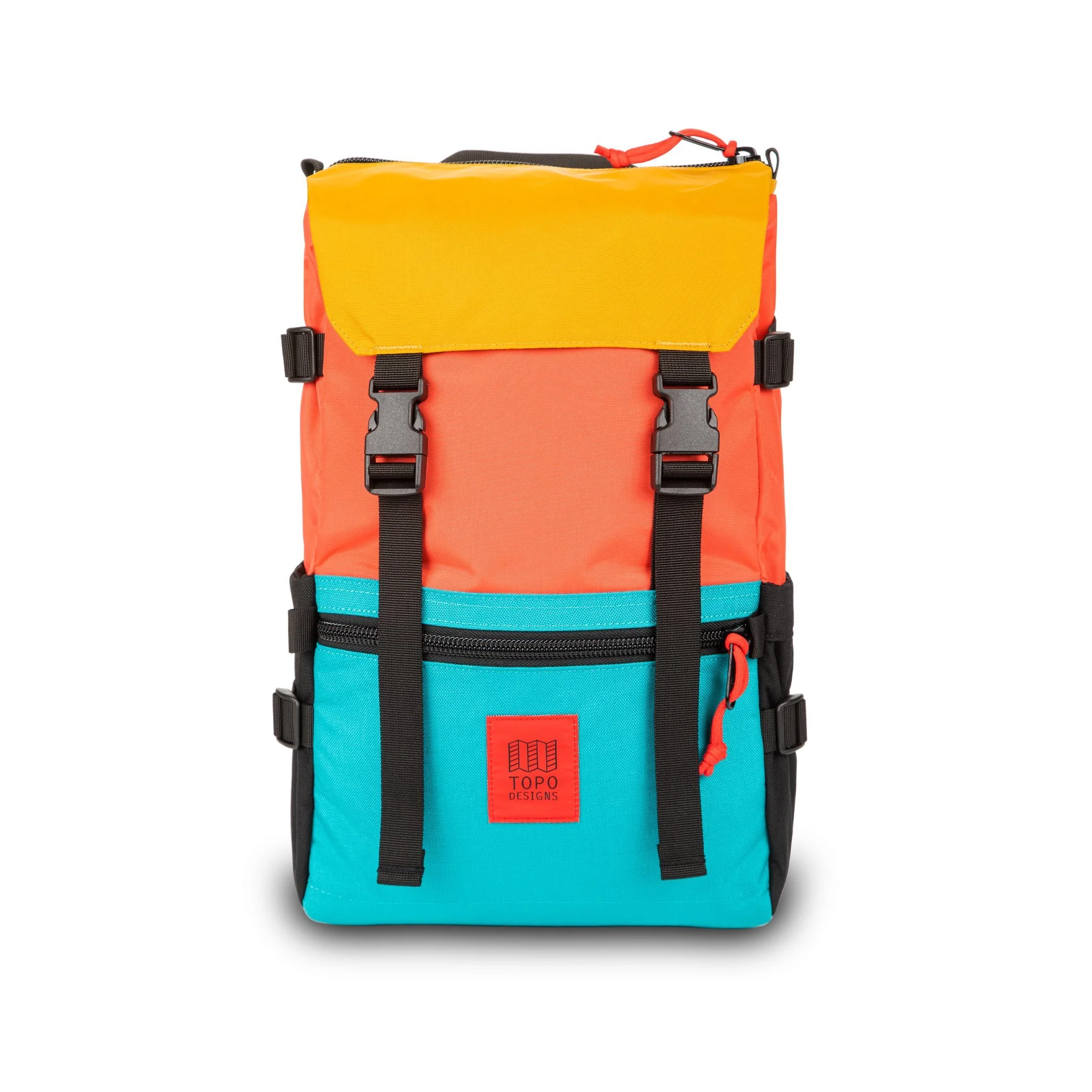 Topo Rover Pack, hot coral/turquoise/mustard - Image 2