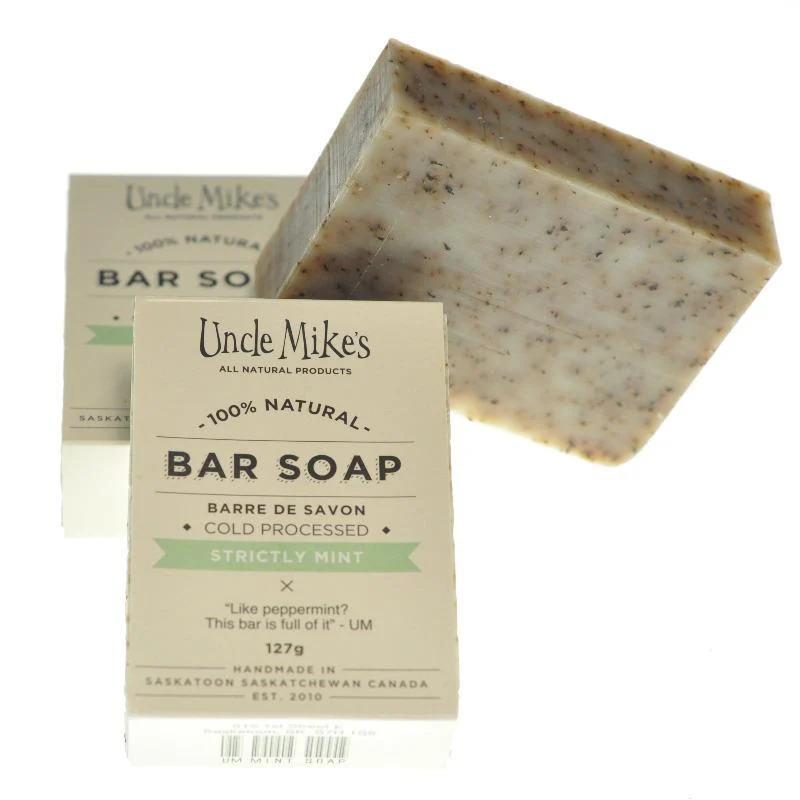 Uncle Mike's Strictly Mint bar soap - Image 2