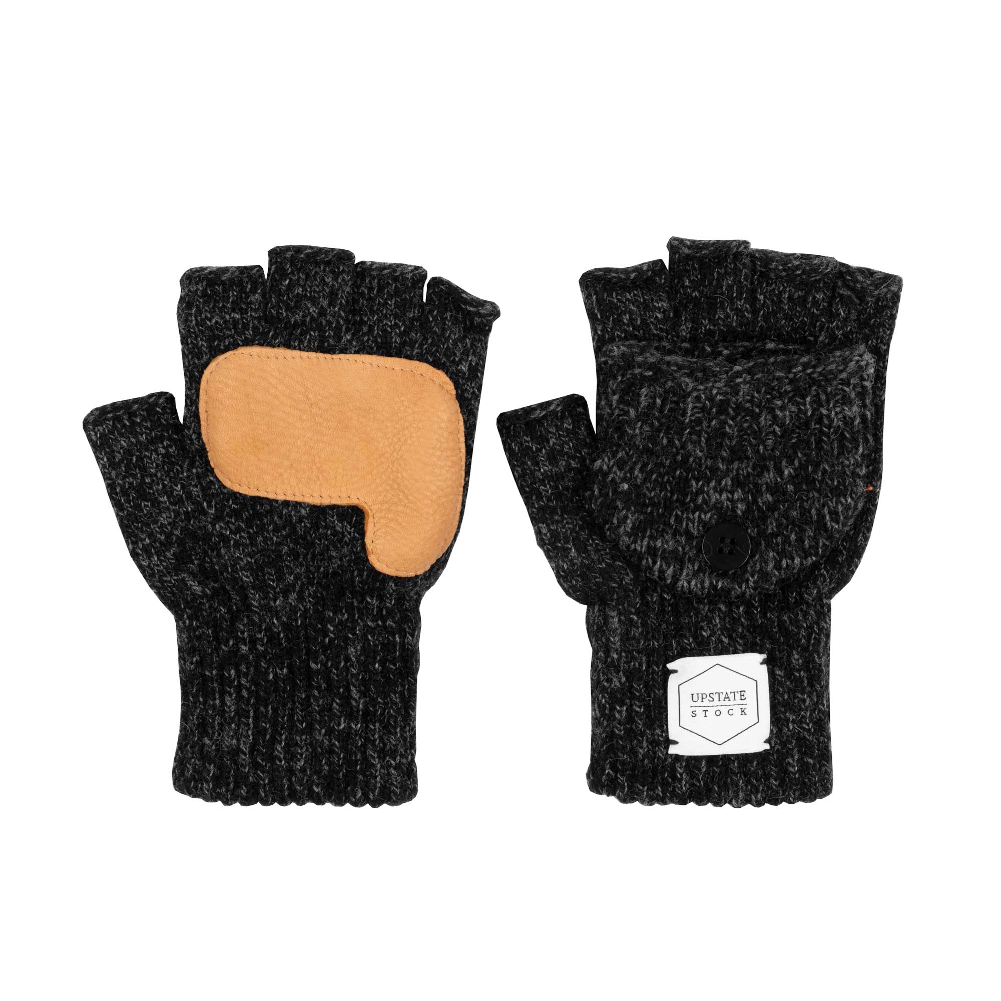 Upstate Stock Convertible Fingerless Glomitt