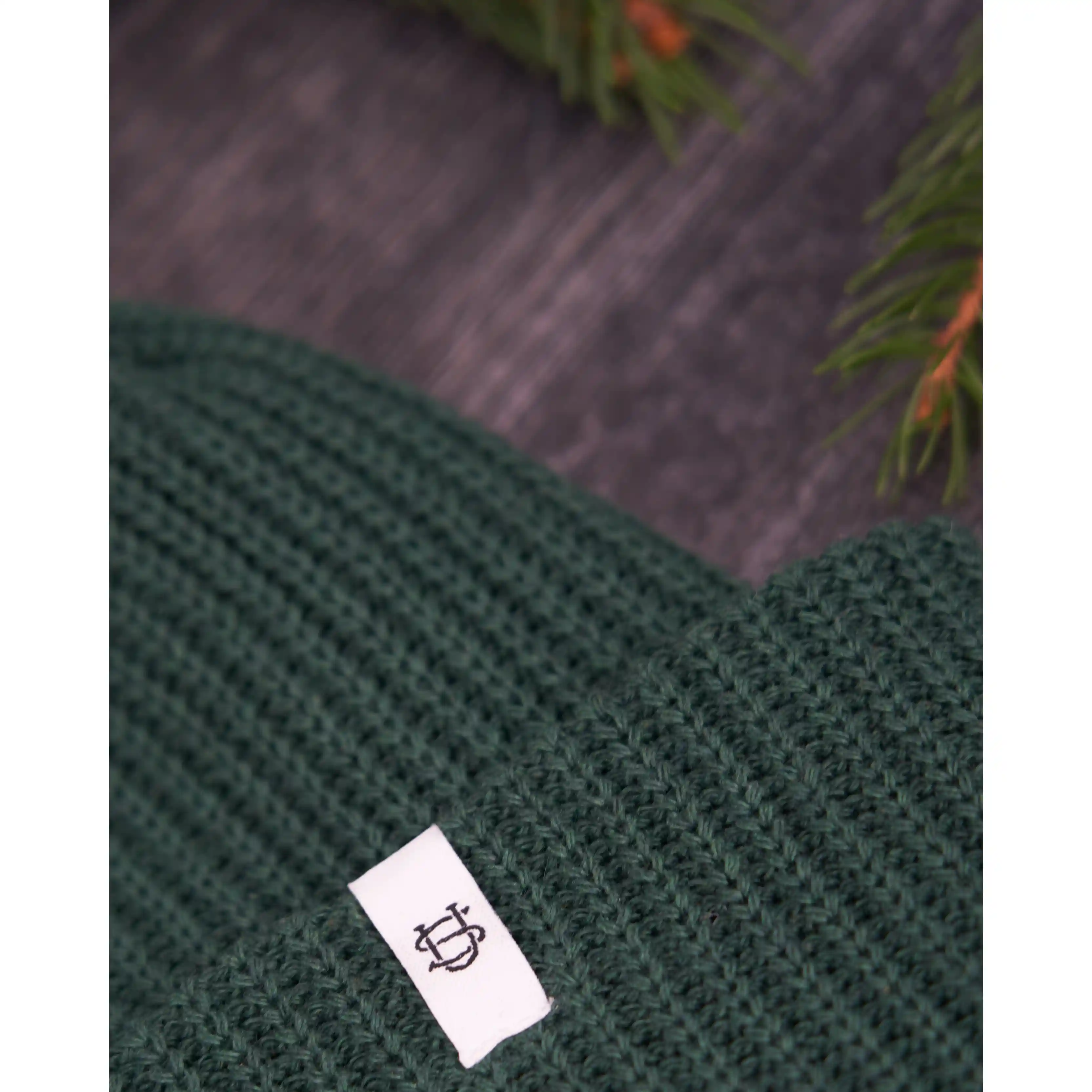 Upstate Stock Upcycled Cotton Watchcap, adirondak green - Image 4