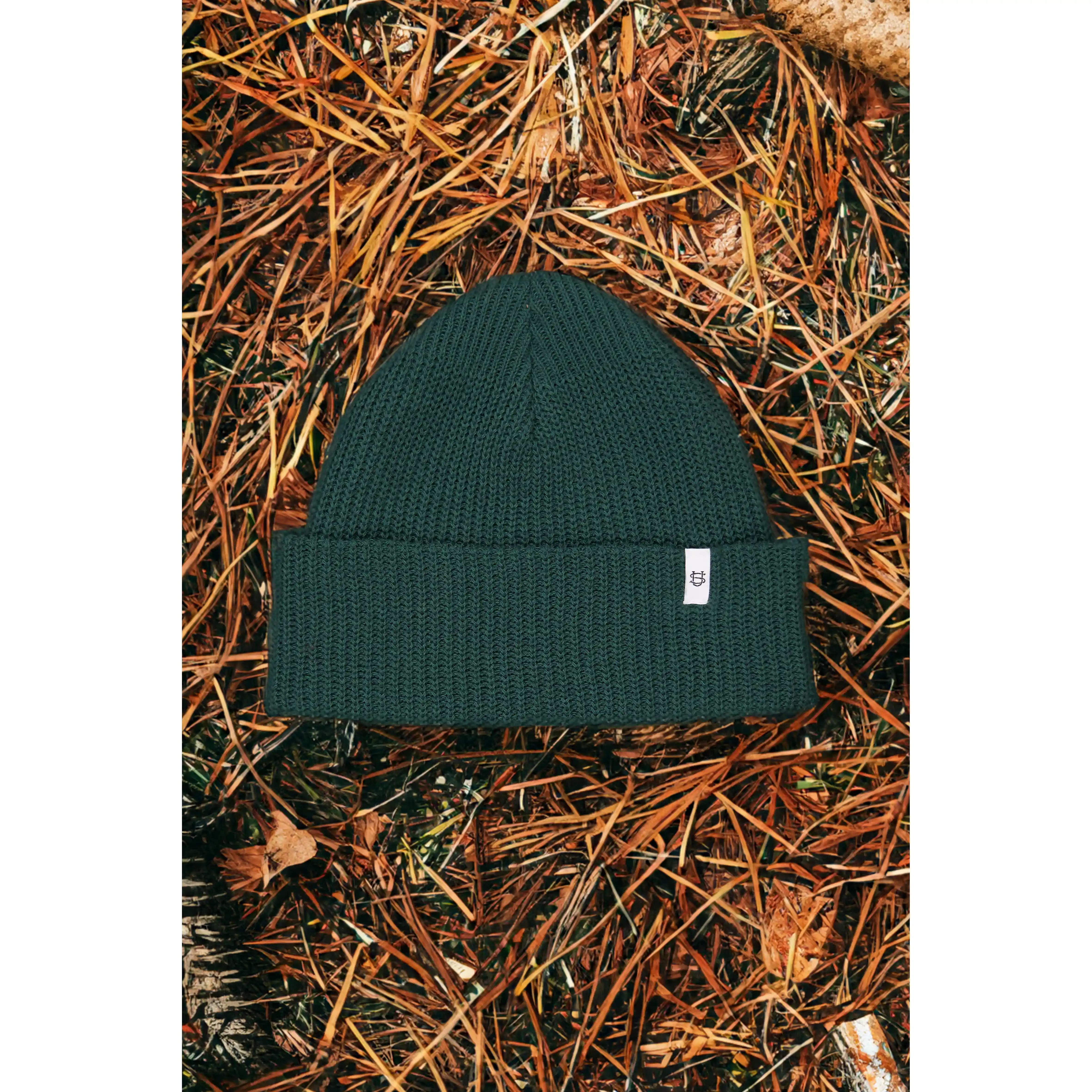 Upstate Stock Upcycled Cotton Watchcap, adirondak green - Image 5