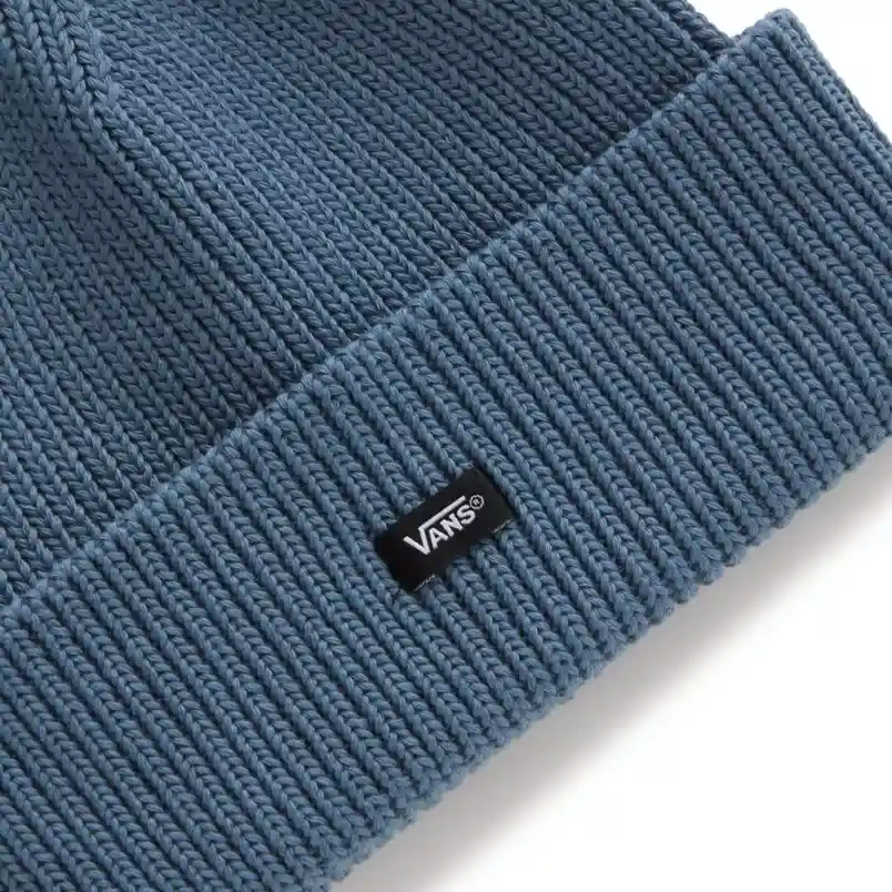 Vans Post Shallow Cuff Beanie, Bluestone - Image 2