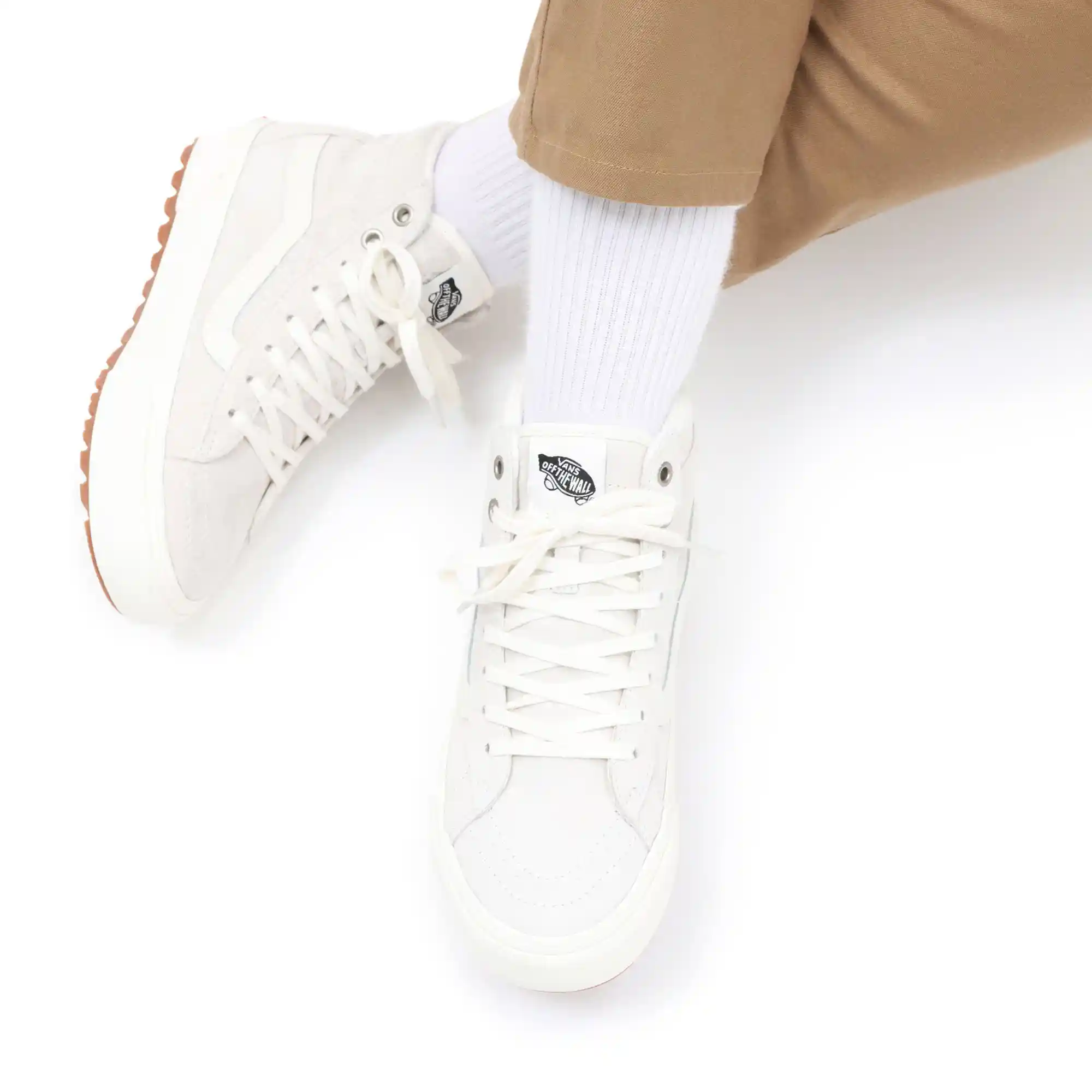 Vans Womens Sk8-Hi® MTE-1, marshmallow/marshmallow - Image 9