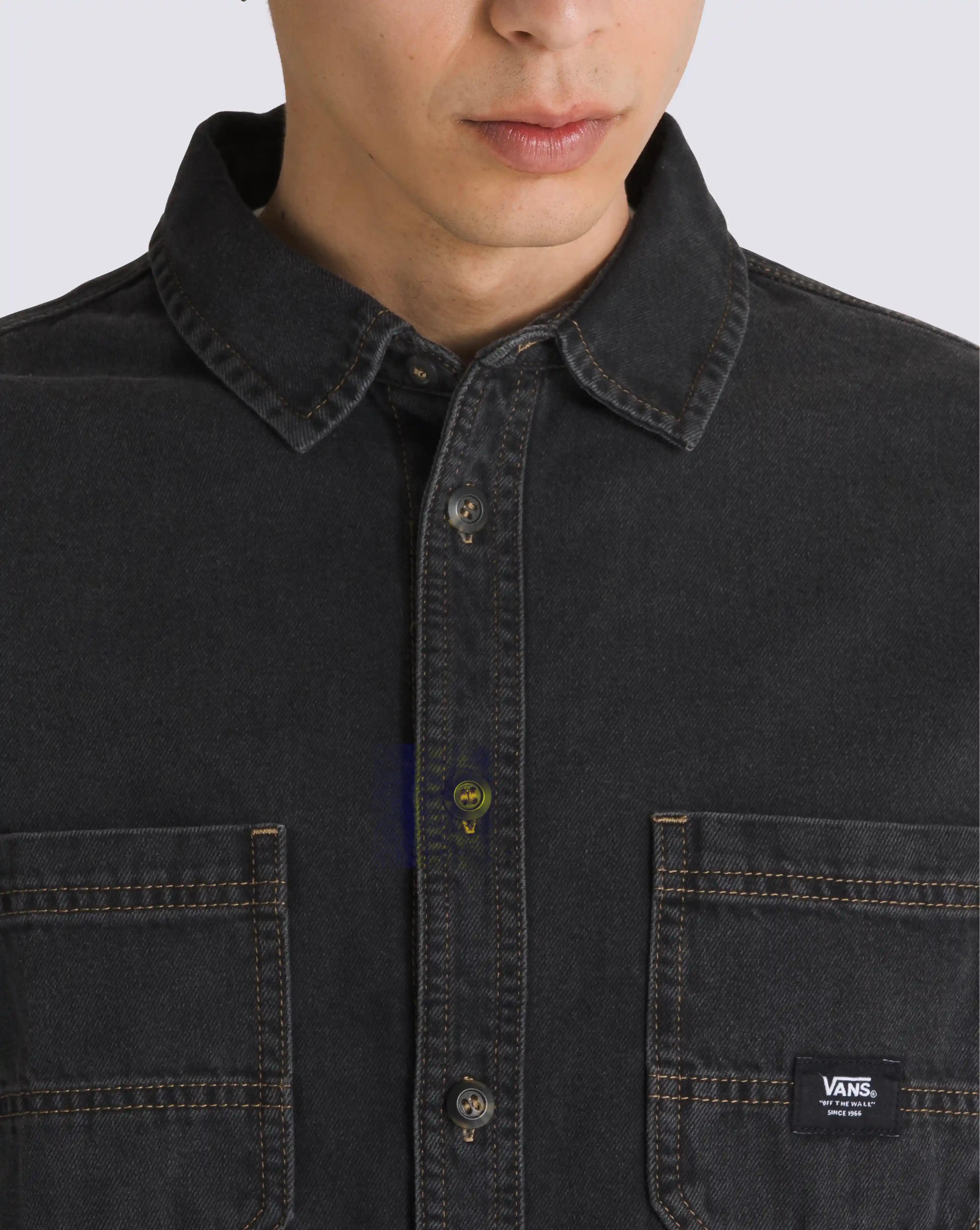 Vans Stevens Denim Woven, pavement (washed black) - Image 2