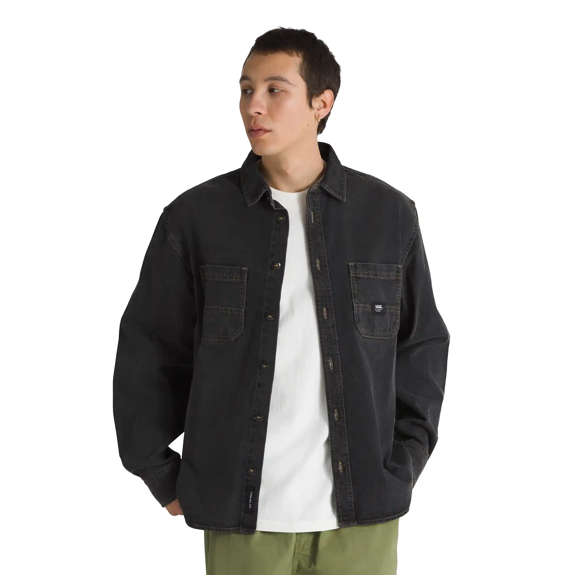 Vans Stevens Denim Woven, pavement (washed black) - Image 3
