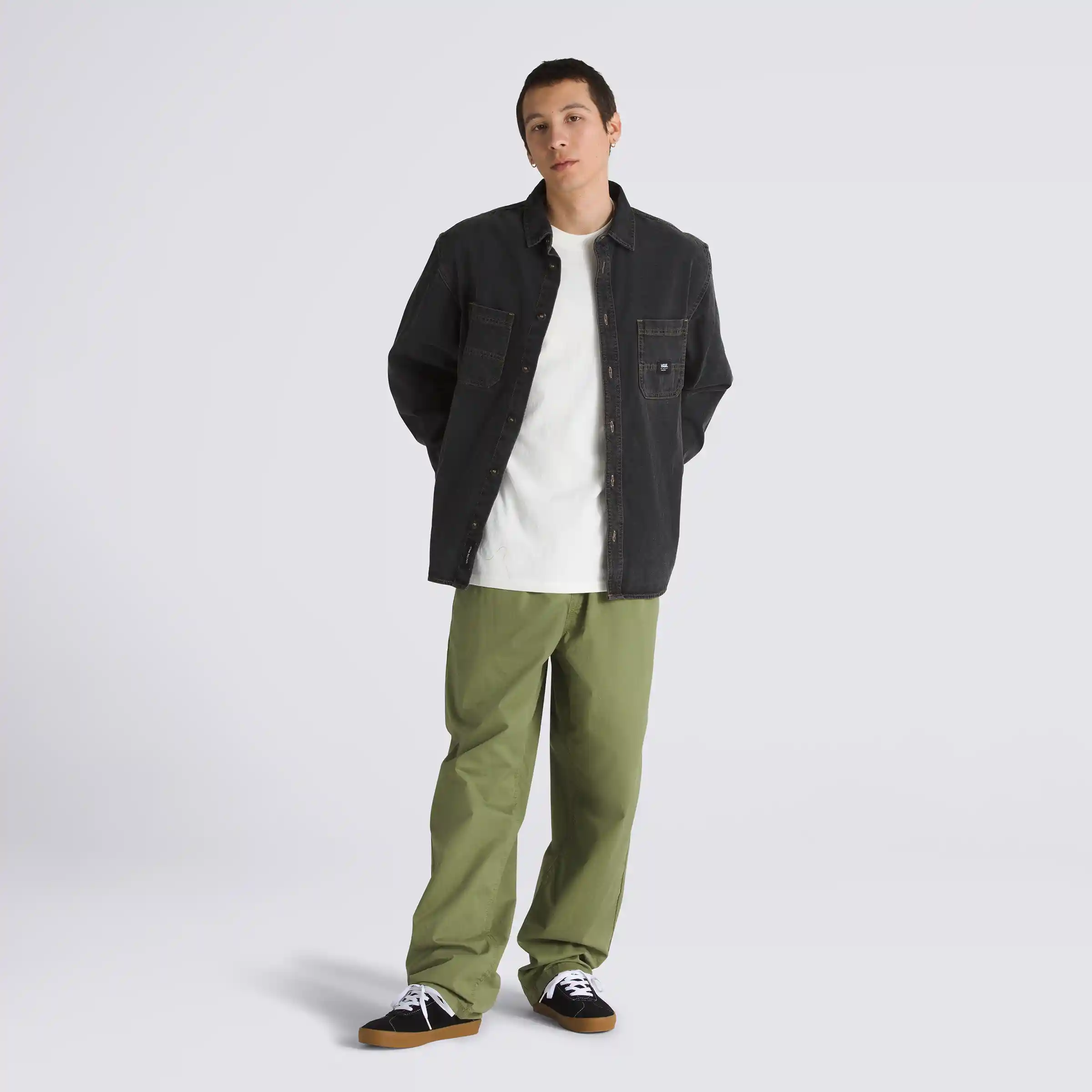 Vans Stevens Denim Woven, pavement (washed black) - Image 4
