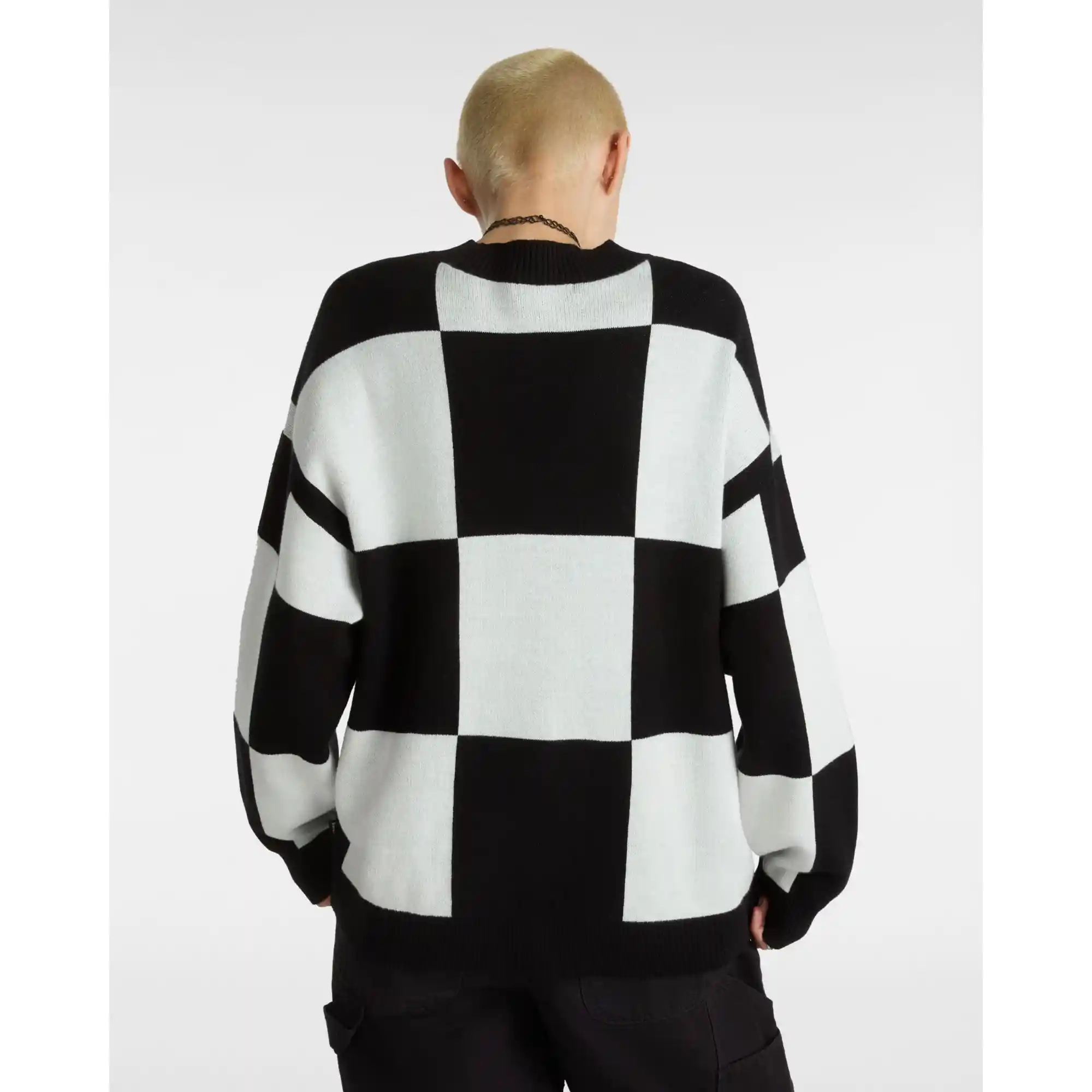 Vans Womens Vortex Sweater, black/marshmallow - Image 3