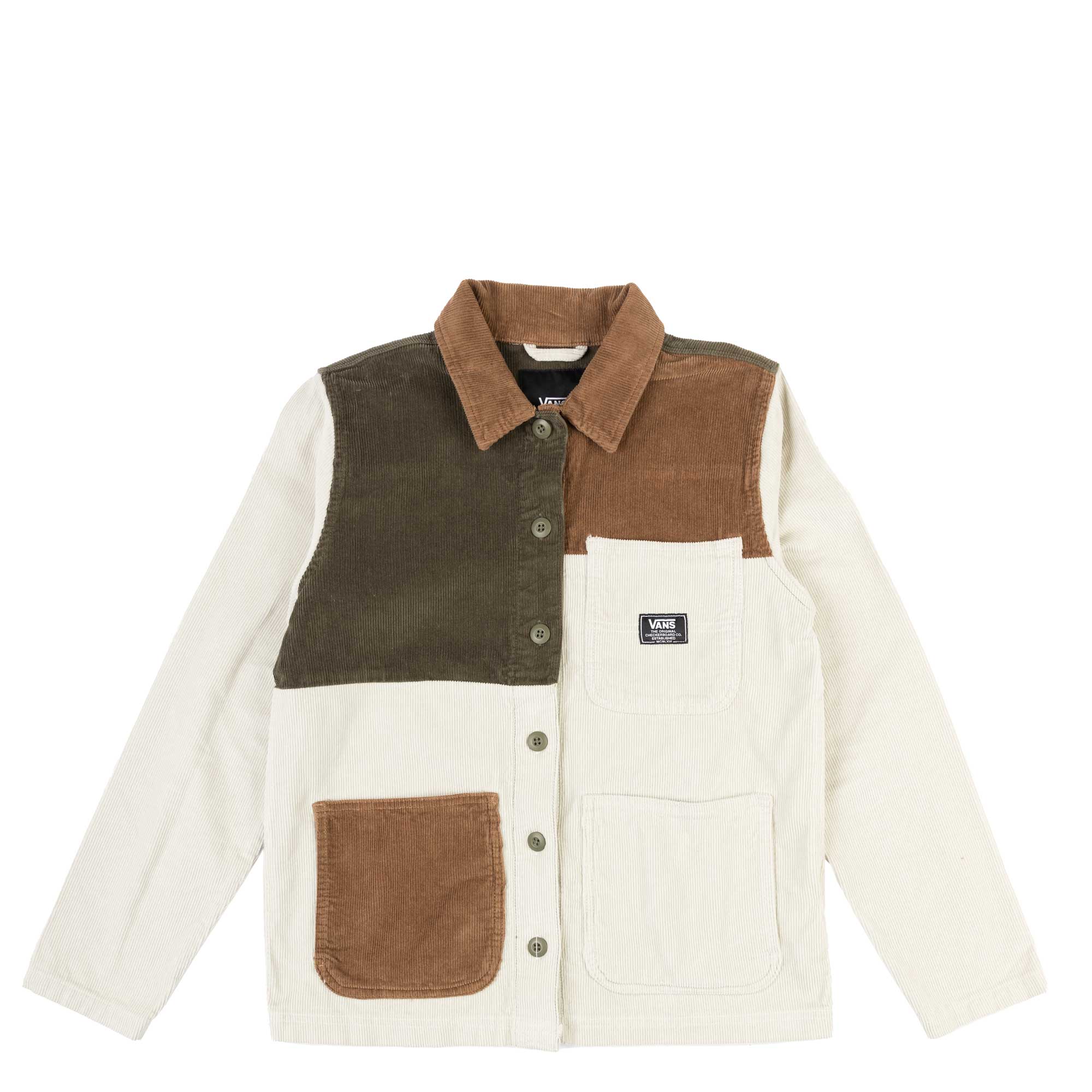 Vans Womens Drill Cord Colorblock Jacket