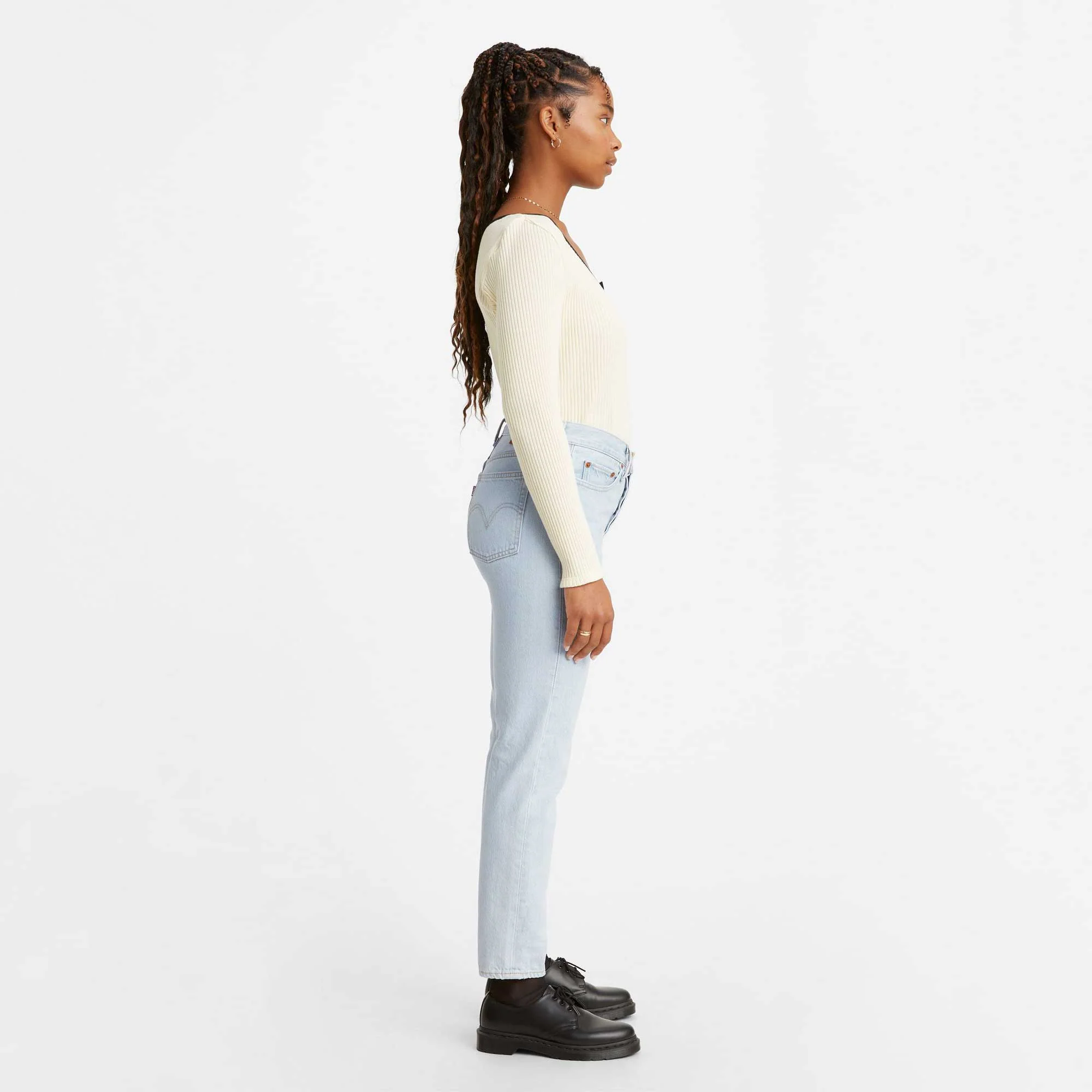 Levi's Womens Wedgie Icon Fit denim - Image 5