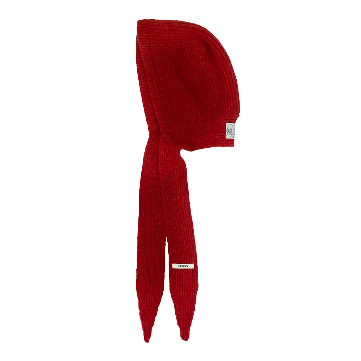 Womens Winter Bonnet, red