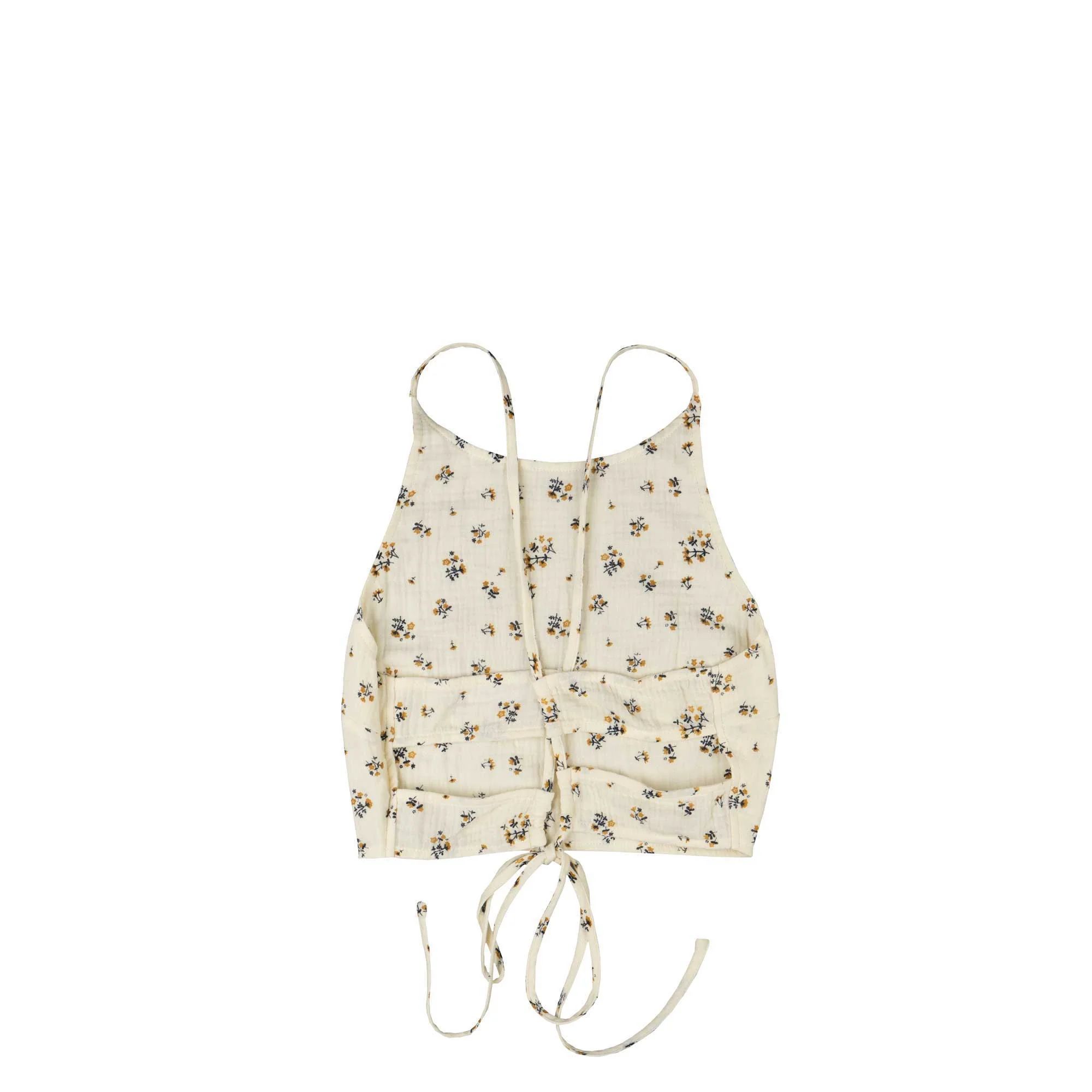 Womens Ditsy Print Top And Bottom - Image 2