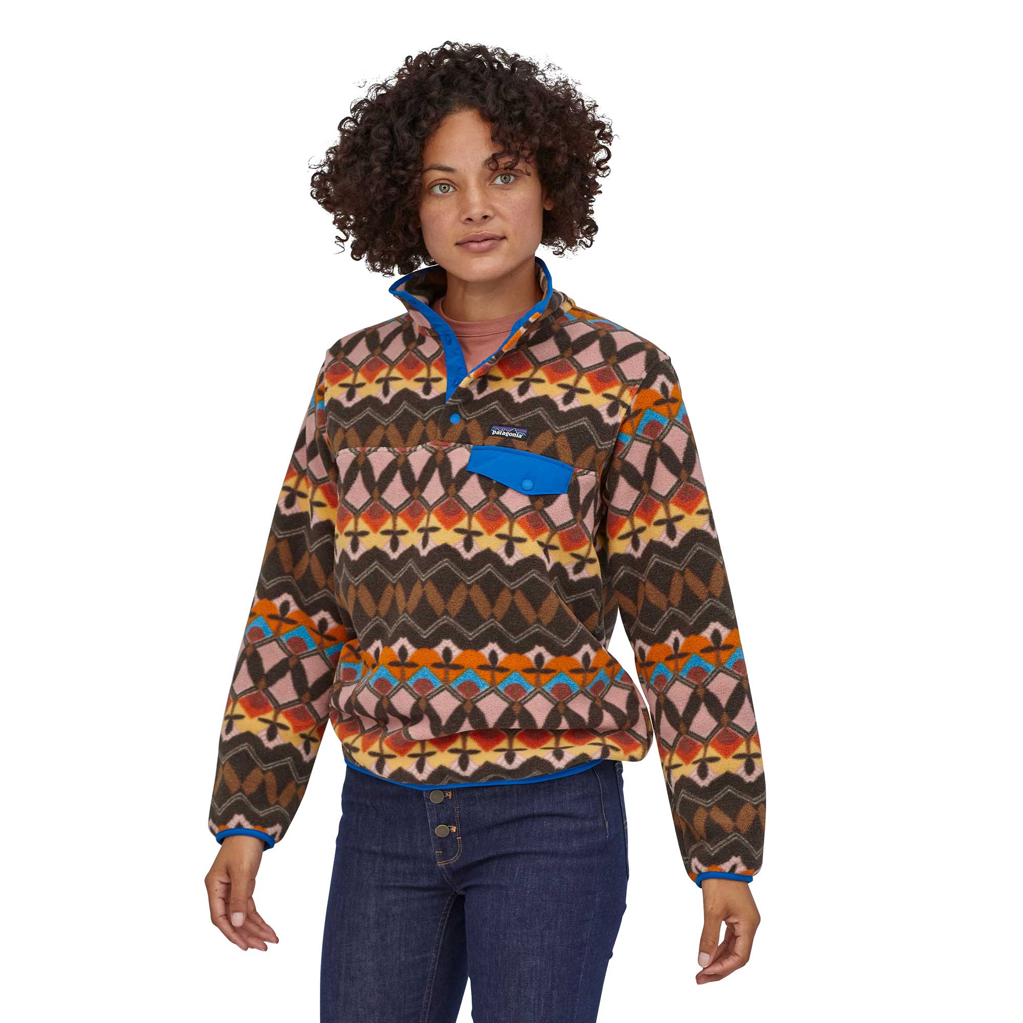 Patagonia Womens Lightweight Synchilla® Snap-t® Pullover - Image 2
