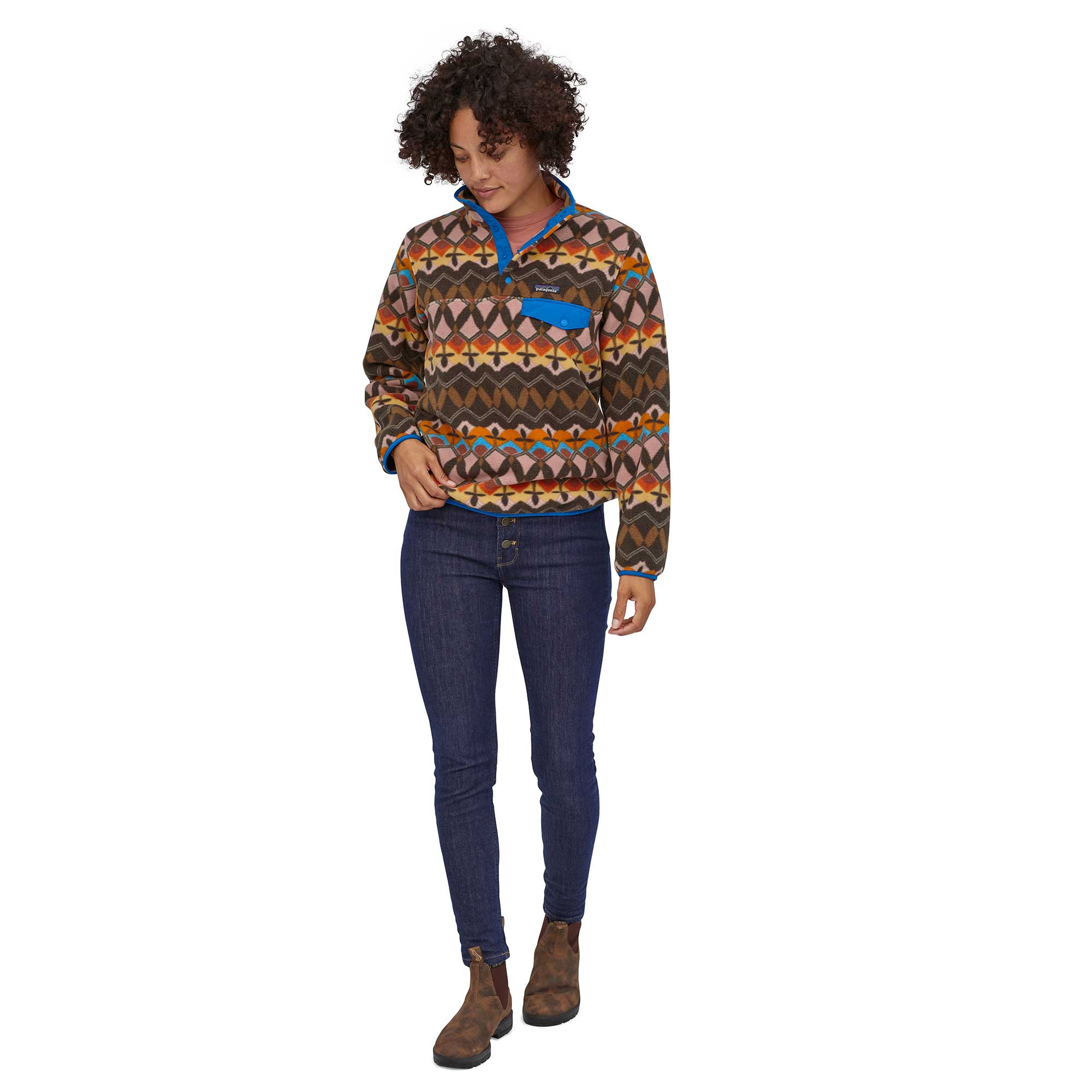 Patagonia Womens Lightweight Synchilla® Snap-t® Pullover - Image 3