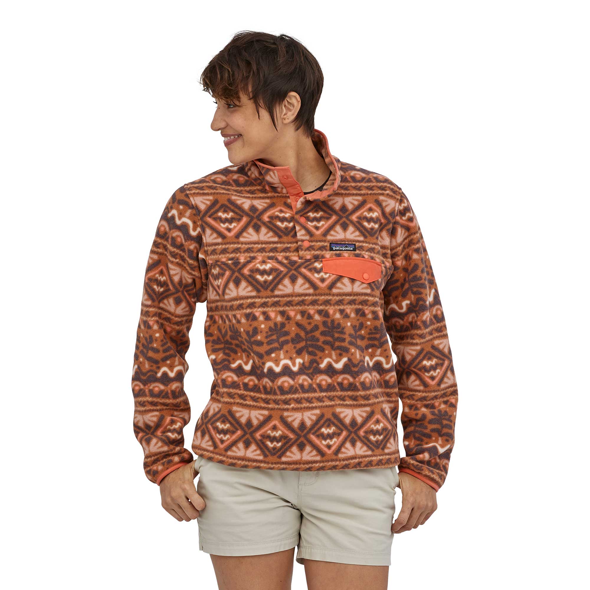 Patagonia Womens Lightweight Synchilla® Snap-t® Pullover - Image 2