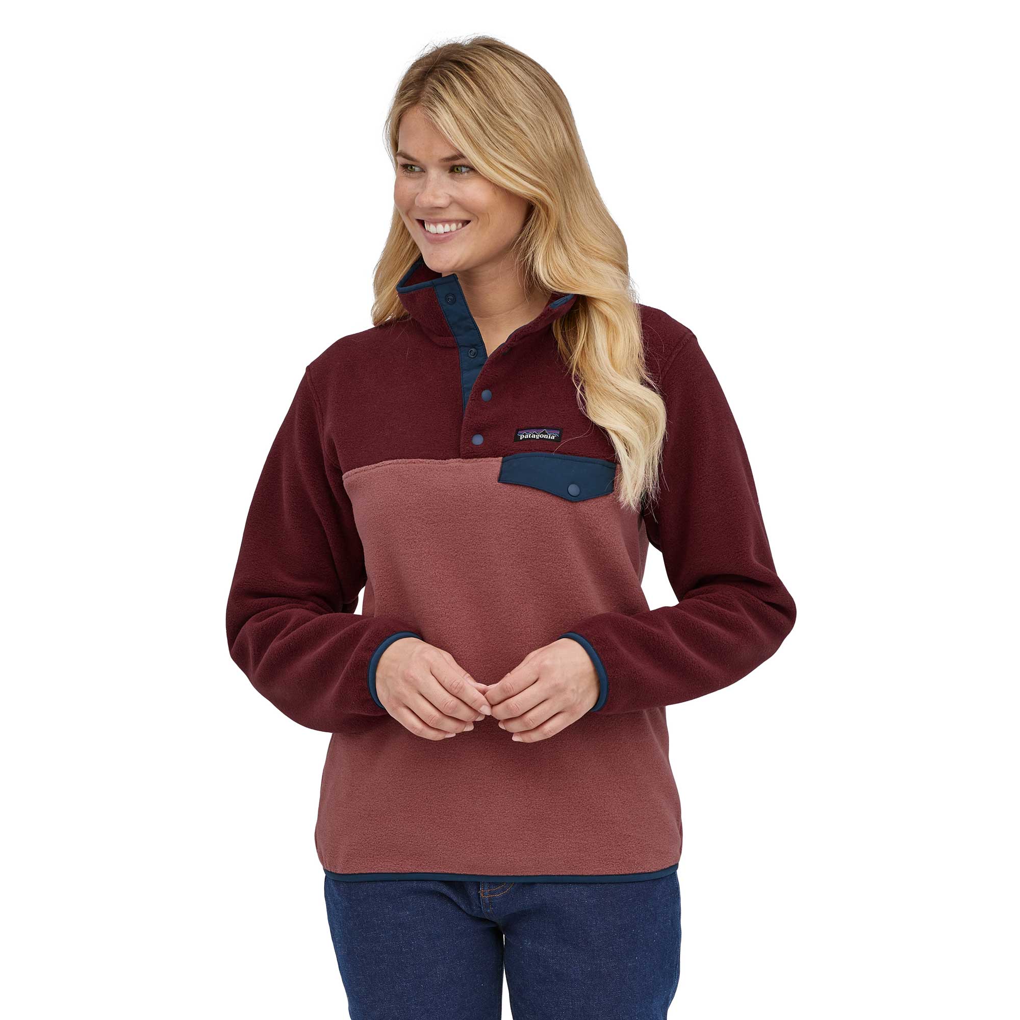 Patagonia Womens Lightweight Synchilla® Snap-t® Pullover - Image 2