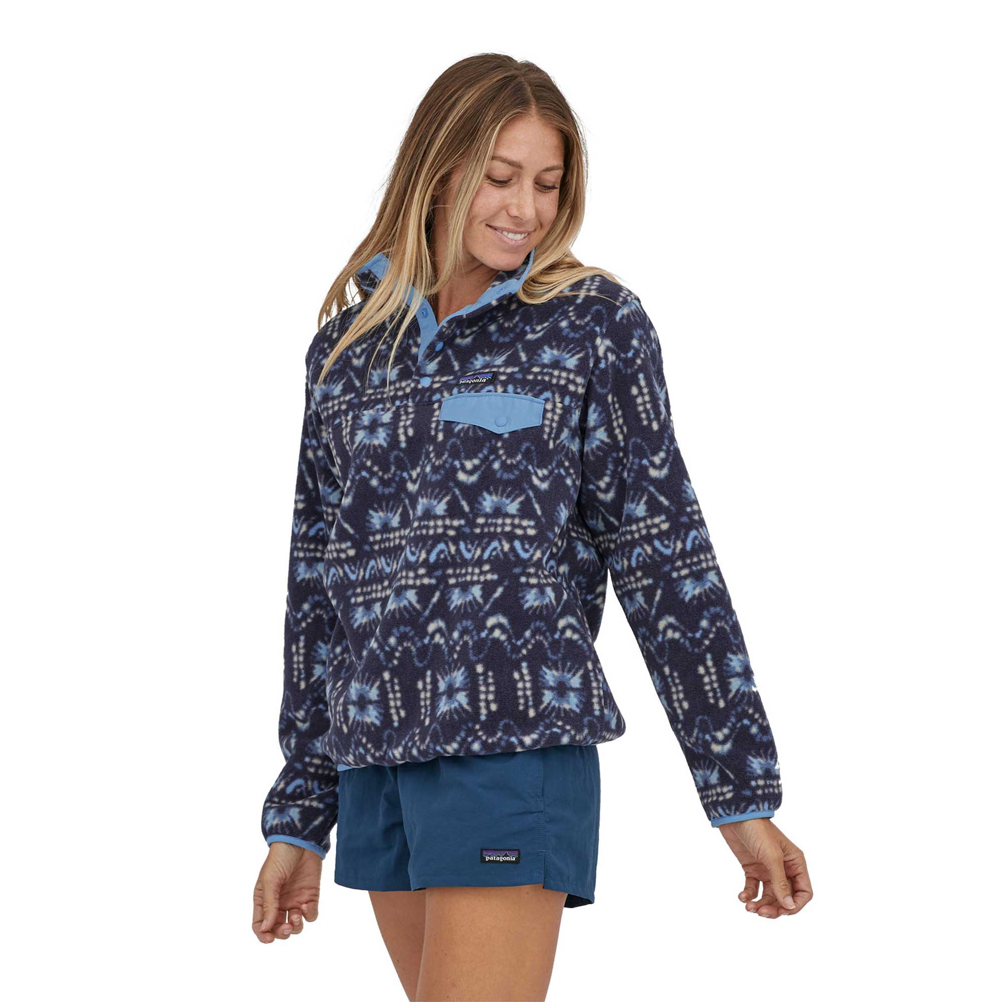 Patagonia Womens Lightweight Synchilla Snap-t Pullover - Image 3