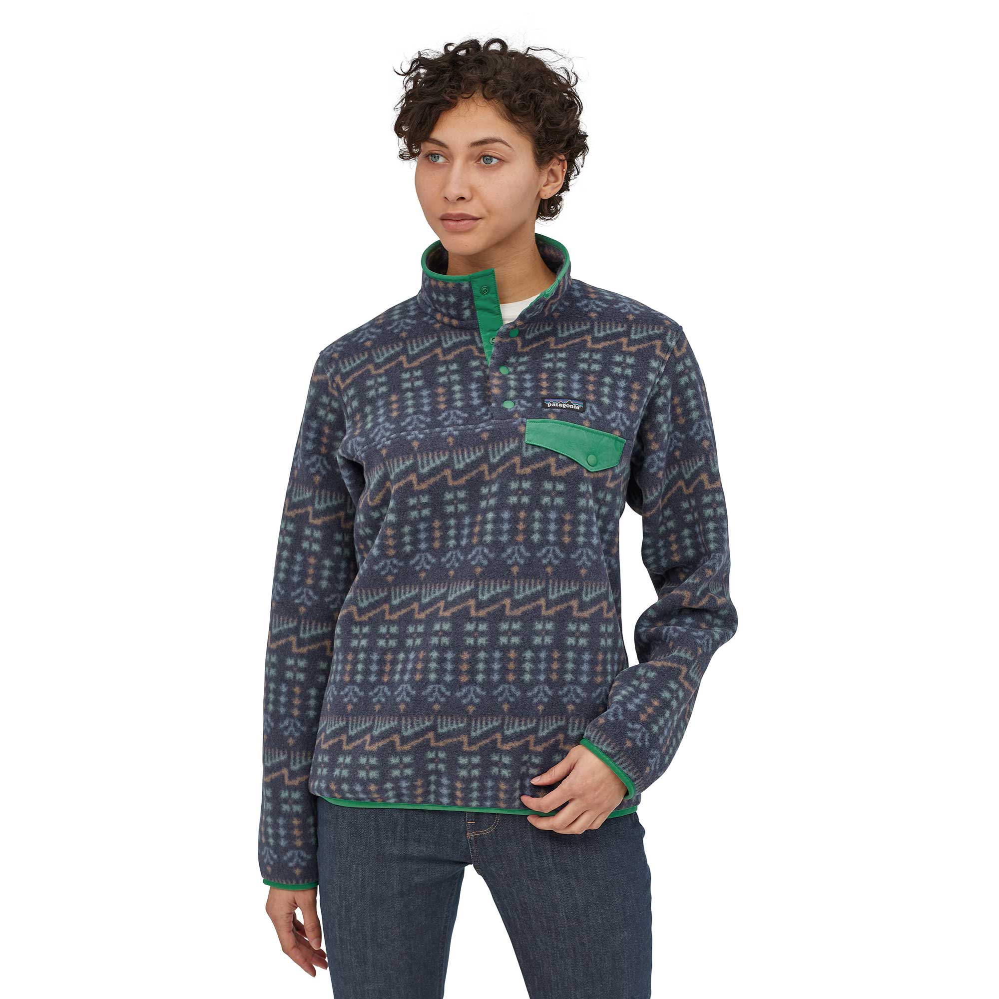 Patagonia Womens Lightweight Synchilla® Snap-t® Pullover - Image 2