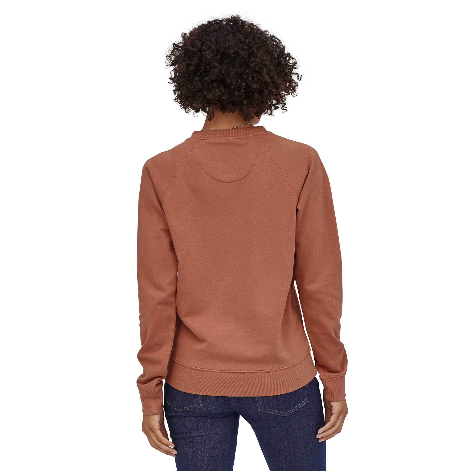 Patagonia Womens Pastel P-6 Label Organic Crew Sweatshirt - Image 2